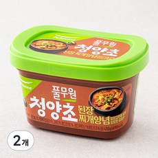 풀무원 청양초 된장찌개 양념, 450g, 2개