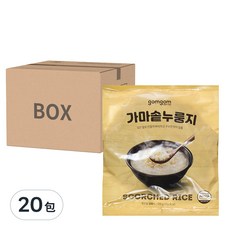 gomgom 鐵鍋鍋巴, 100%國產米製成 200g, 20包