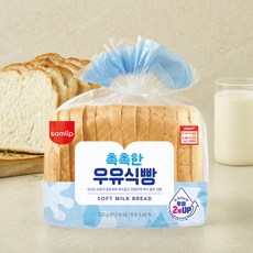 삼립 촉촉한 우유식빵, 330g, 1개