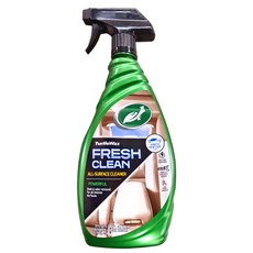 Turtle Wax 美國龜牌 FRESH CLEAN 全方位強力內裝清潔劑，適用所有內裝表面清潔, 680ml, 1瓶
