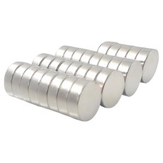 強力圓型磁鐵 直徑10mm*厚度2mm, 銀色, 30個