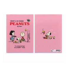 PEANUTS 史努比日常風A5雙口袋資料夾 160 x 1 x 220mm 20g, 電視時間, 1個