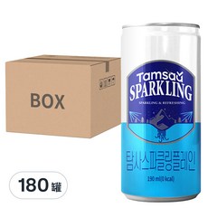 Tamsaa 原味氣泡水 Set, 190毫升 x 30罐, 190ml, 180罐