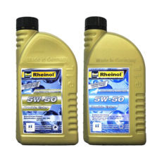 Swd Rheinol ULTIMATE DOUBLE ESTER 5W/50 奈米雙酯類 全合成機油 德國製造 1L, 機油, 1瓶