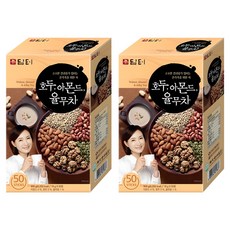 담터 호두 아몬드 율무차, 18g, 50개입, 2개 2개, 18g, 50개입