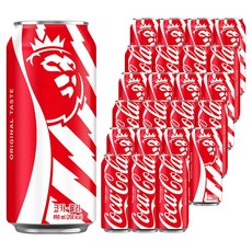 코카콜라 오리지널 프리미어리그 스페셜 패키지, 24개, 490ml