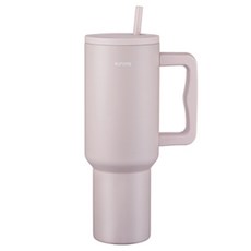 Kinyo 不鏽鋼大容量保溫杯 KIM-3025, 米色, 1.2L, 1個