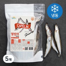 앤쿡 열빙어 (냉동), 500g, 5개