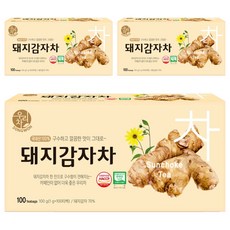 우리차 돼지감자차, 1g, 100개입, 3개