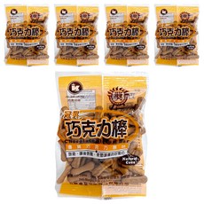 冠昇食品 巧克力棒, 優質巧克力原味，旅途、課後休閒、夜間讀書的好點心, 50g, 5包