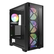 MONTECH 君主 豪華版 Air 1000 PREMIUM BLACK 電腦機殼，預裝四顆ARGB風扇, 1個