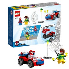 樂高 LEGO 10789 蜘蛛人系列 蜘蛛人與八爪博士 擲網飛車行動 Spider-Man's Car and Doc Ock, 4歲以上, 1盒
