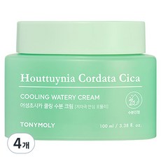 토니모리 어성초시카 쿨링 수분 크림, 100ml, 4개