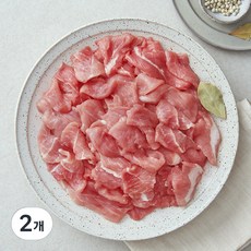 한돈 앞다리 불고기용 (냉장), 1000g, 2개