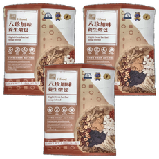 Yifood 頤珍宮膳 八珍加味養生燉包, Vegan, Non-GMO, Plant Derived, No Sugar, 61.3g, 3包