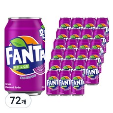 환타 포도향, 350ml, 72개