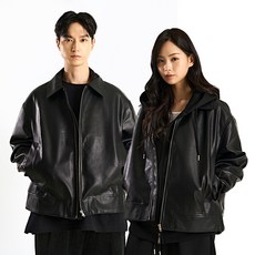 大輪廓皮夾克 CL2413L