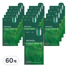 메디힐 더블 카밍 워터 마스크 20ml, 1개입, 60개