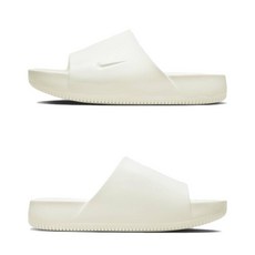 NIKE 耐吉 Calm Slide 厚底拖鞋, 22cm, 白色