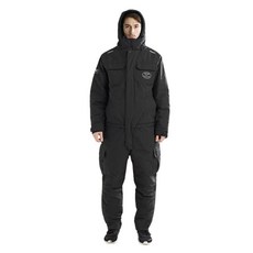 RAVER 滑雪維修服摩托車連身工作服一體型工作服, 黑色