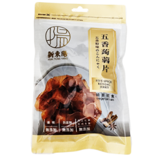 新東陽五香蒟蒻片100g，Q彈有嚼勁，獨立包裝，健康零食，無添加, 100g, 1包