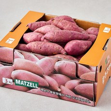 맛젤 해남 호박고구마, 3kg (중), 1박스