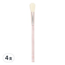 B.by BANILA 輕柔打亮刷, 刷毛柔軟親膚, 抓粉力強, 粉色, 4支