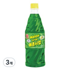 오쉐프 메론시럽, 1kg, 3개