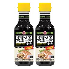 오뚜기 삼겹살 양파절임소스, 330g, 2개