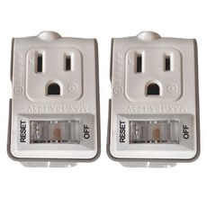 iPlus 保護傘 1切2座3變2小壁插過載斷電保護, PU-1123A, 2個