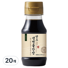 신앙촌 양조 생명물 간장, 120ml, 20개