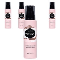 엘라스틴 카멜리아블랙 헤어 에센스 미스트, 4개, 80ml