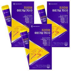 대웅생명과학 프리미엄 아르기닌 7000, 15회분, 3개 330g, 3개