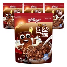 켈로그 첵스초코, 1.2kg, 4개 1200g, 4개