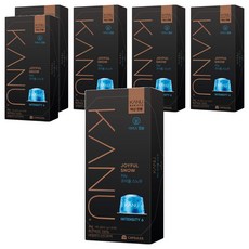 카누 바리스타 머신 전용 캡슐커피 조이풀스노우, 9.5g, 10개입, 6개 9.5g, 10개입, 6개