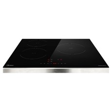 마이디어 인덕션 3구 블랙 + 30mm 스탠딩 케이스 세트 방문설치, MIH340T458KH(인덕션), 빌트인
