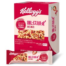 Kellogg's 家樂氏 紅莓穀物能量棒, 25g, 12入