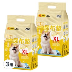 寵物尿布墊 加厚款 XL(60 x 90cm) 25片 6包