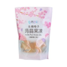 自然時記 生機梅子蒟蒻果凍, 572g, 1袋