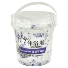 TAIYEN 台塩生技 SAP沐浴鹽, 頂級法國薰衣草精油, 900g, 1罐