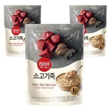 CJ Hetbahn 即食牛肉粥, 420g, 3包