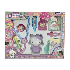 MARUKA Hello Kitty 醫生玩具套裝，會說話的醫生玩具套裝, 1組, 粉色