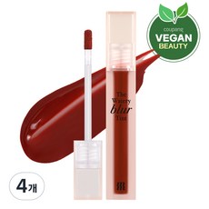 머지 더 워터리 블러 틴트 4ml, WB4 번트 시너리, 4개