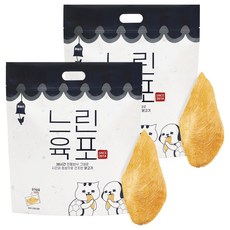 페슬러 반려동물 느린육포 간식, 닭가슴살맛, 200g, 2개