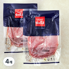 하이포크 돼지 안심 다목적용 (냉장), 500g, 4개