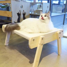 싱글캣 고양이 스카이 해먹, 베이지