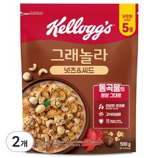 Kellogg's 家樂氏 堅果果實纖穀脆, 2包, 500g