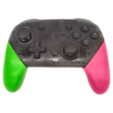 Nintendo 任天堂 SWITCH 原廠pro手把 漆彈配色 無線藍牙體感, 漆彈, 1個