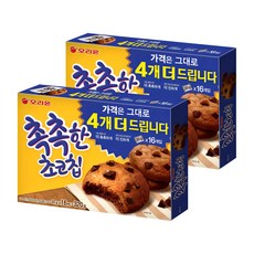 오리온 촉촉한 초코칩, 320g, 2개