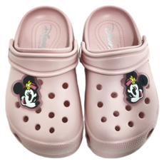 MICKEY MOUSE 米奇 DISNEY 迪士尼 兒童款立體造型防水洞洞涼鞋 - 米妮17, 米妮, 17